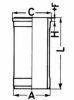 KOLBENSCHMIDT 89568110 Cylinder Sleeve